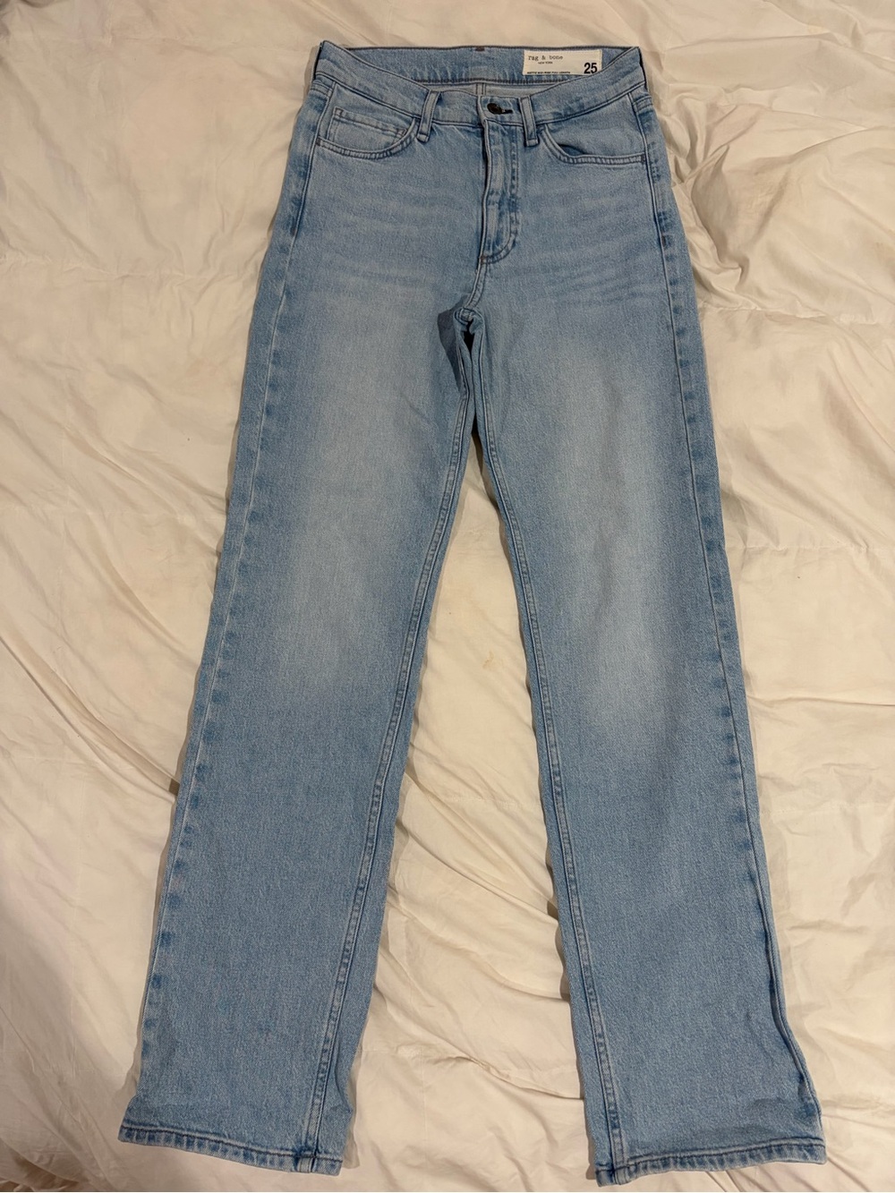 rag & bone Hattie Straight Leg Jeans Size 25